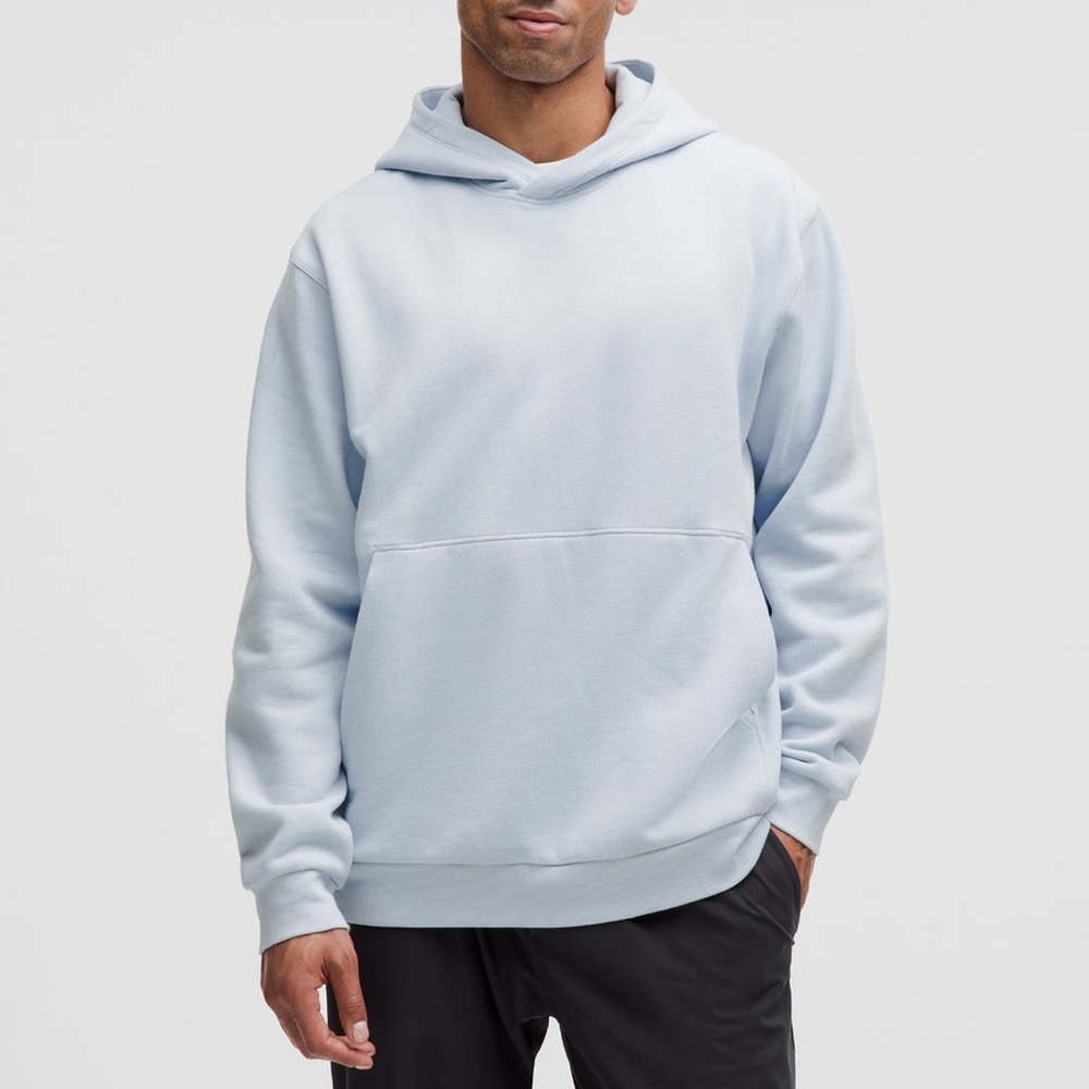 LULULEMON NWT Steady State Pullover HoodieTrending MEN COLOR  Starch Blue